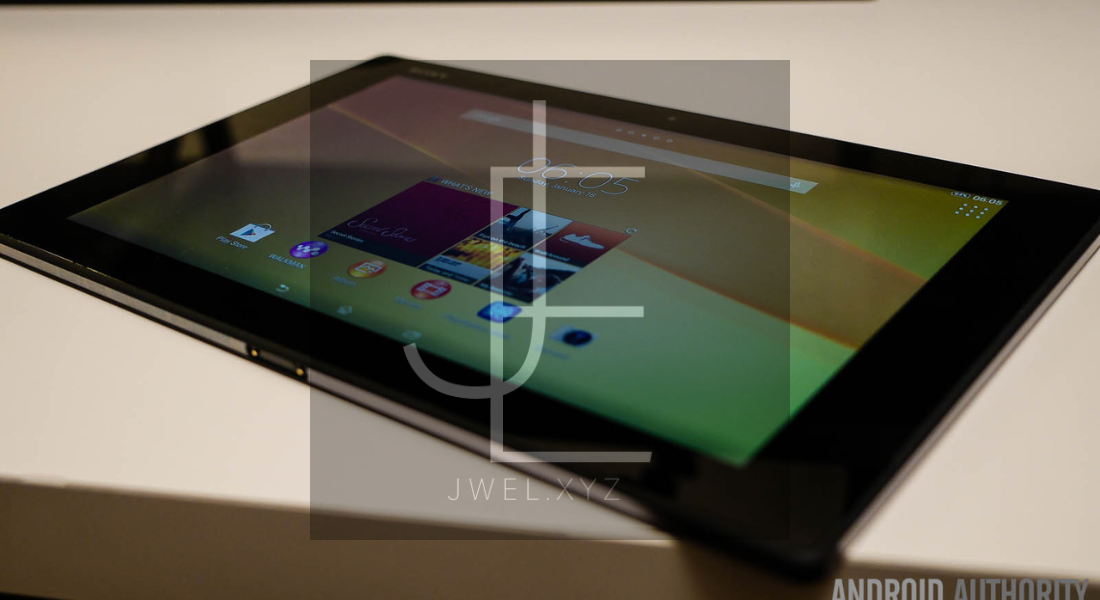 Sony Xperia Tablet features